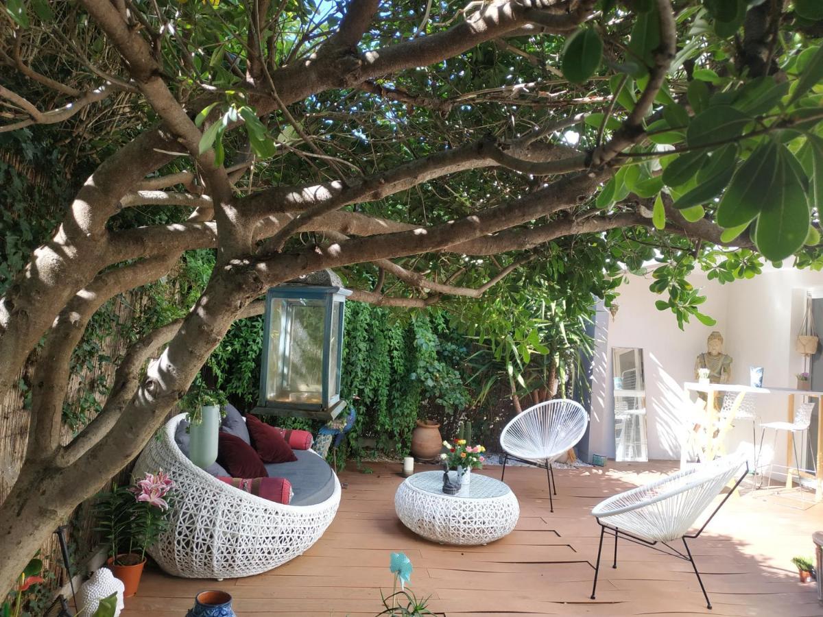 Appartement REZ DE JARDIN avec SPA entre la MER et Montpellier 10mn Lattes Extérieur photo