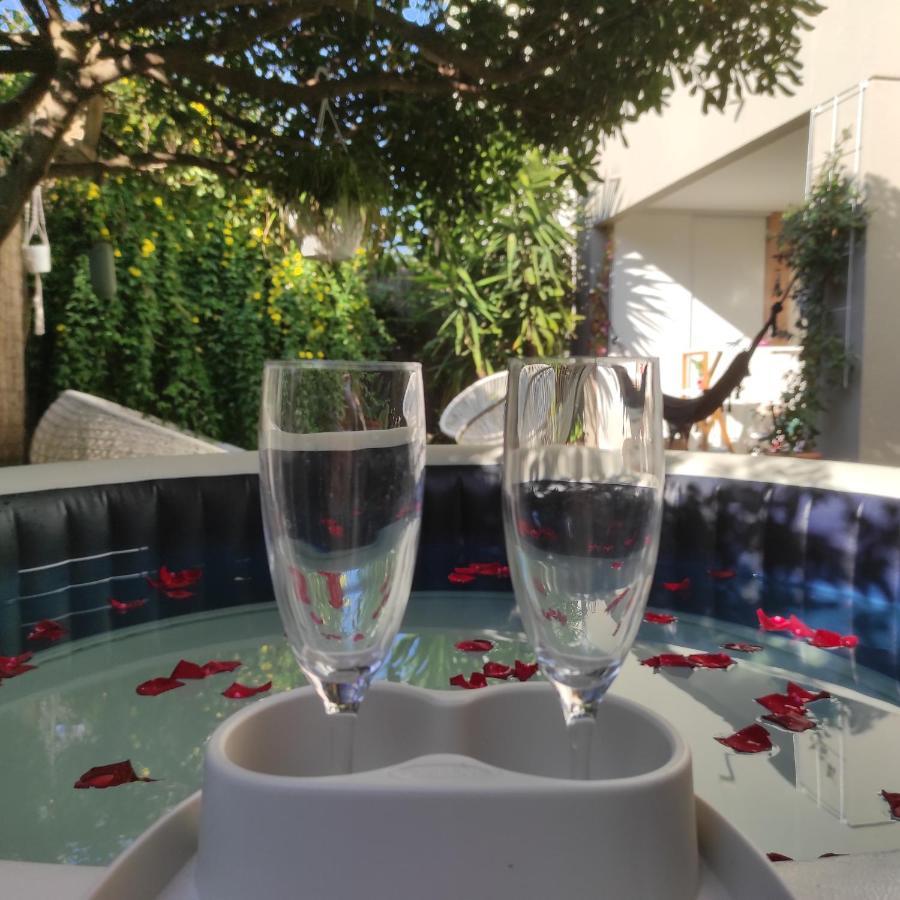 Appartement REZ DE JARDIN avec SPA entre la MER et Montpellier 10mn Lattes Extérieur photo