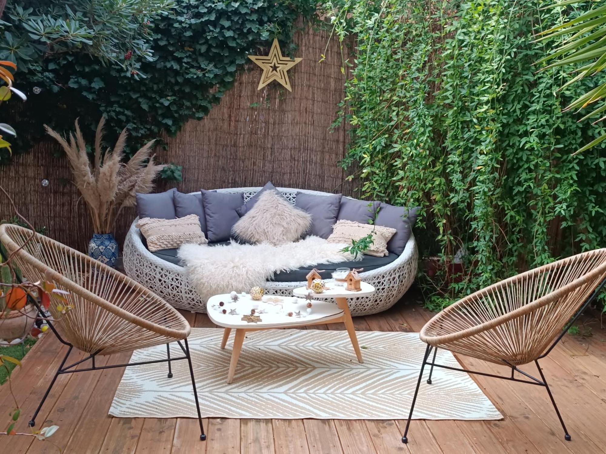 Appartement REZ DE JARDIN avec SPA entre la MER et Montpellier 10mn Lattes Extérieur photo